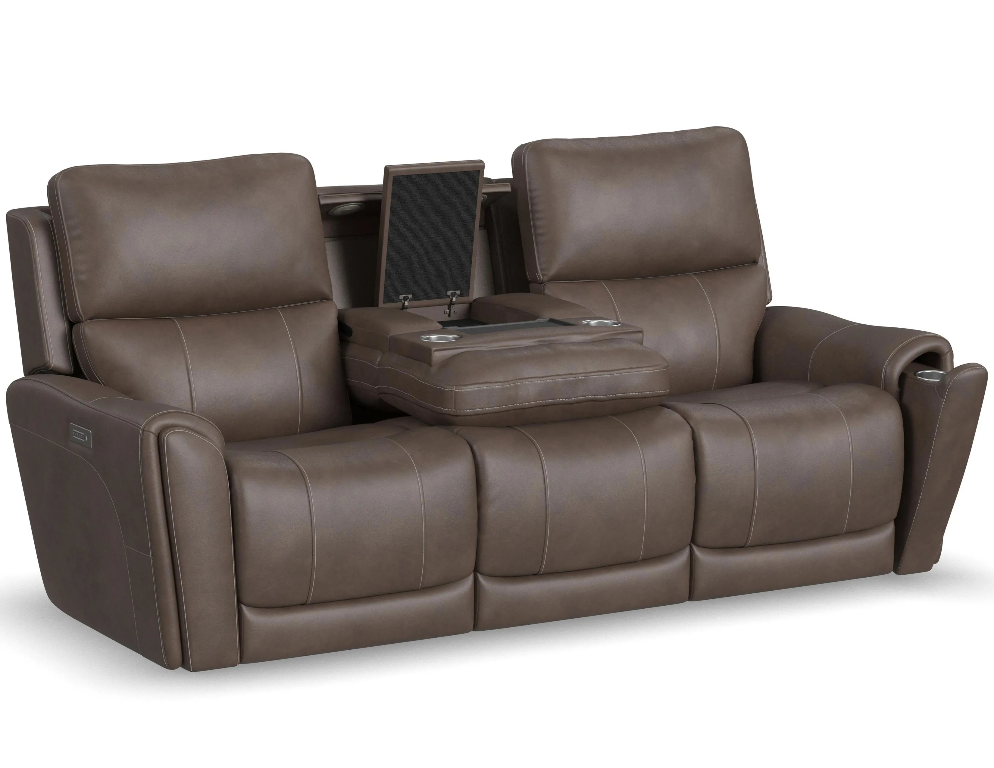 Carter 1587 Triple Power Reclining Console Loveseat (+2 colors) In stock - Zero Gravity 10 Carter 1587 Triple Power Reclining Console Loveseat (+2 colors) In stock - Zero Gravity