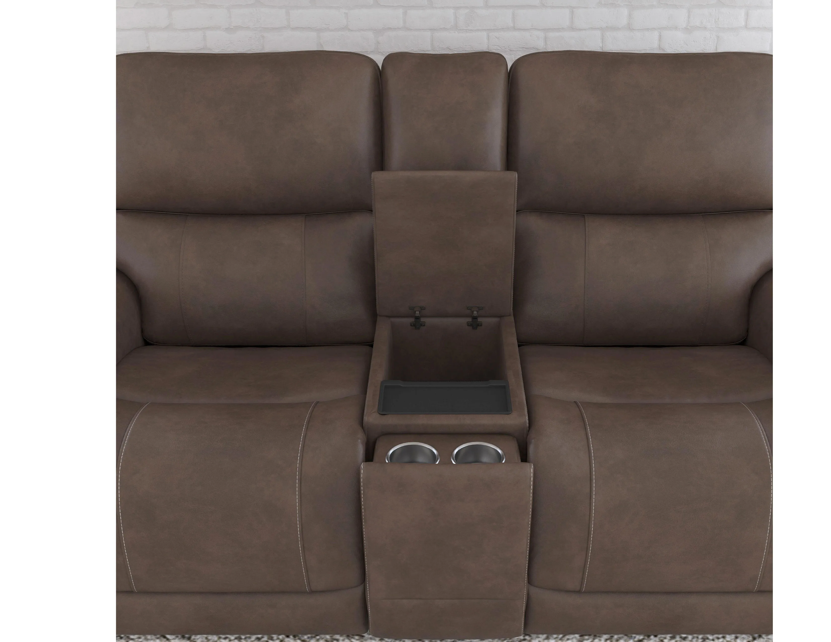 Carter 1587 Triple Power Reclining Console Loveseat (+2 colors) In stock - Zero Gravity 3 Carter 1587 Triple Power Reclining Console Loveseat (+2 colors) In stock - Zero Gravity