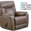 Conrad Rocker or Wall Hugger Recliner w/ Massage + Heat + Lumbar + Free Power Headrest 33 Conrad Rocker or Wall Hugger Recliner w/ Massage + Heat + Lumbar + Free Power Headrest