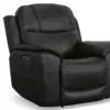 Crew Power Recliner with Power Headrest & Lumbar (Black leather) in stock 50 Crew Power Recliner with Power Headrest & Lumbar (Black leather) in stock