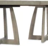 Affinity 78in Rectangle Pedestal Dining Table with 2-18in Leaves