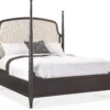 Americana California King Upholstered Poster Bed (molasses finish) 7050-90660-89 8 Americana California King Upholstered Poster Bed (molasses finish) 7050-90660-89