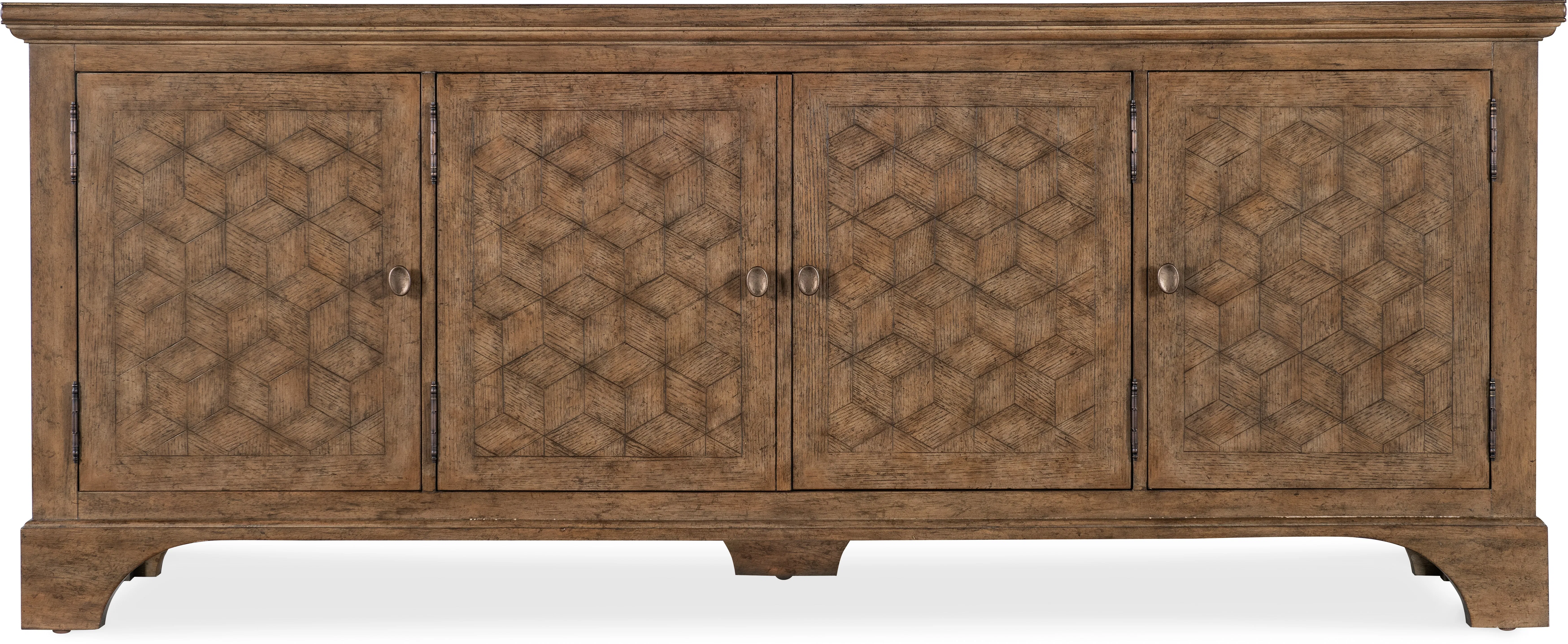 Americana Entertainment Credenza (honey finish) 7050-55498-85 3 Americana Entertainment Credenza (honey finish) 7050-55498-85