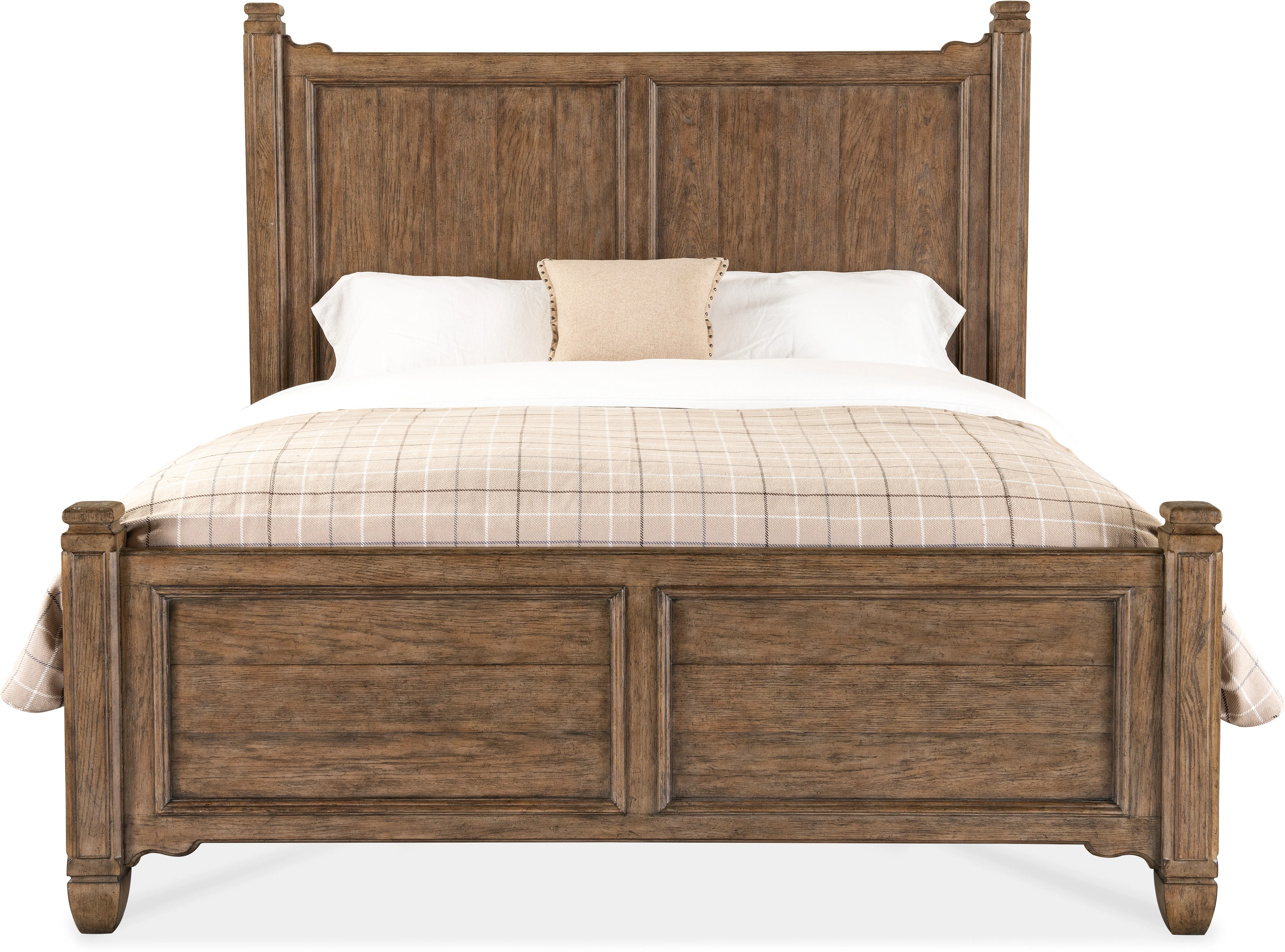 Americana King Panel Bed (honey finish) 7050-90266-85 2 Americana King Panel Bed (honey finish) 7050-90266-85