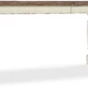 Americana Leg Dining Table w/1-22in leaf (time worn white and honey finish) 7050-75200-02 12 Americana Leg Dining Table w/1-22in leaf (time worn white and honey finish) 7050-75200-02