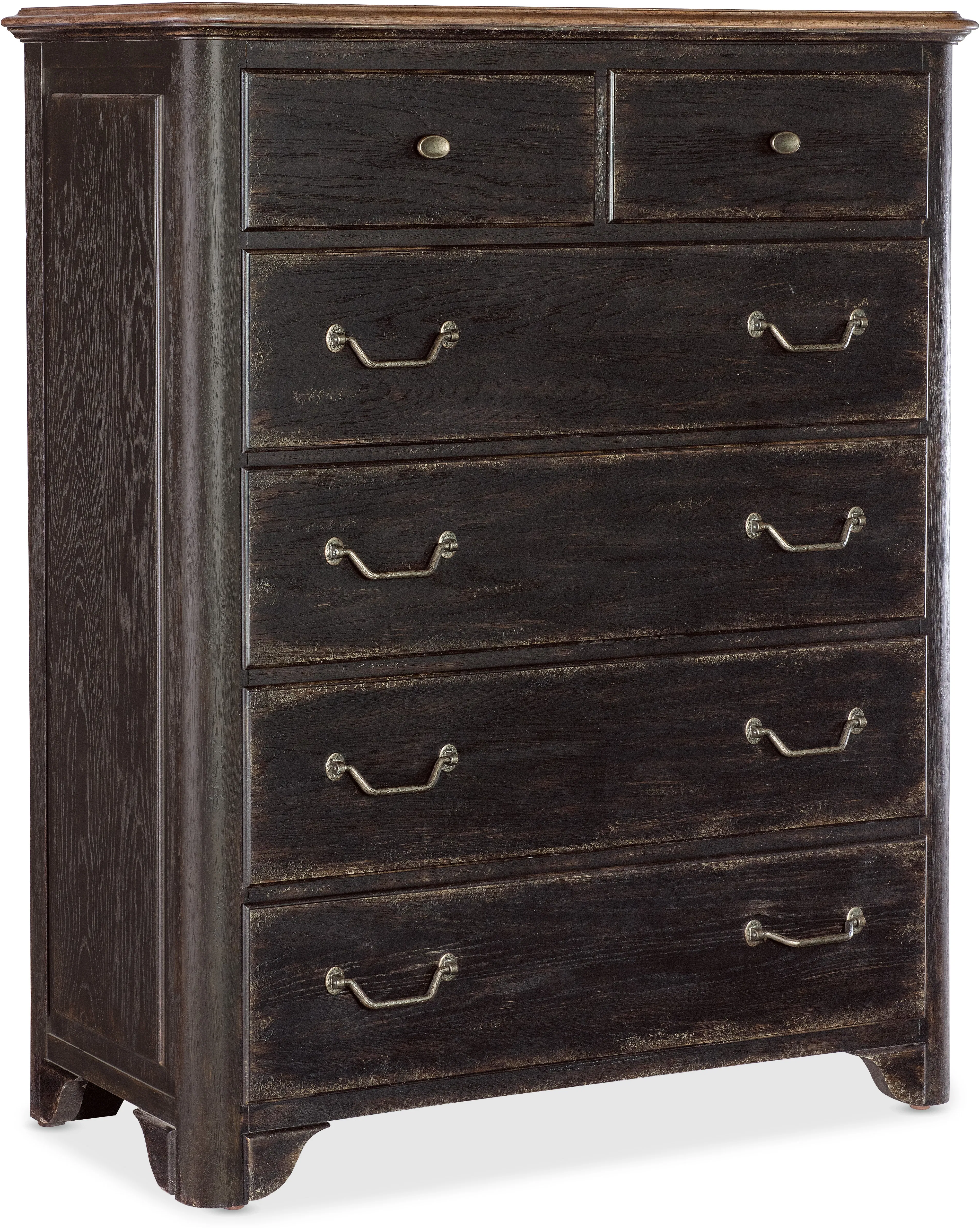 Americana Six-Drawer Chest (molasses with honey top finish) 7050-90010-89 1 Americana Six-Drawer Chest (molasses with honey top finish) 7050-90010-89