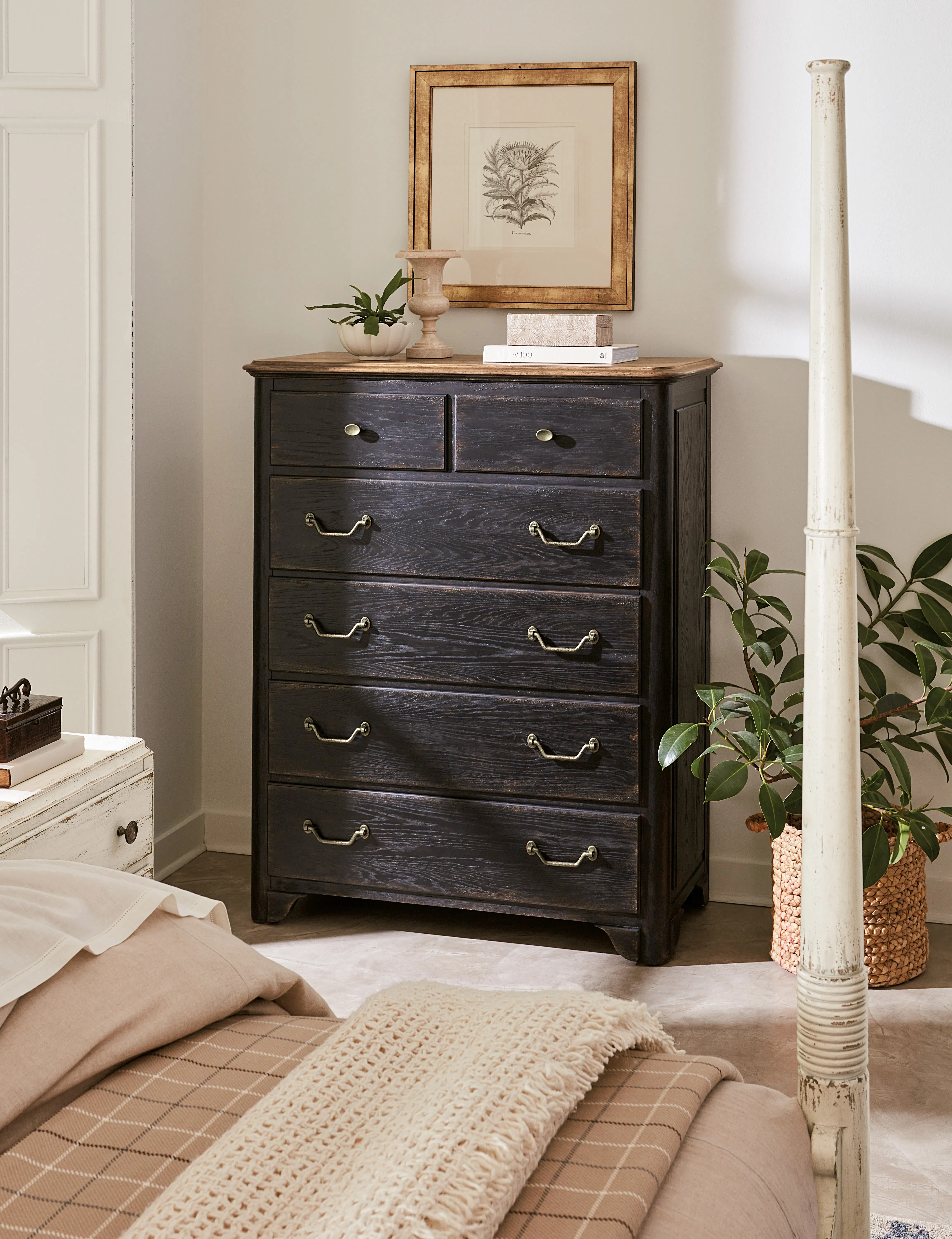Americana Six-Drawer Chest (molasses with honey top finish) 7050-90010-89 4 Americana Six-Drawer Chest (molasses with honey top finish) 7050-90010-89