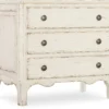 Americana Three-Drawer Nightstand (time worn white finish) 7050-90015-02