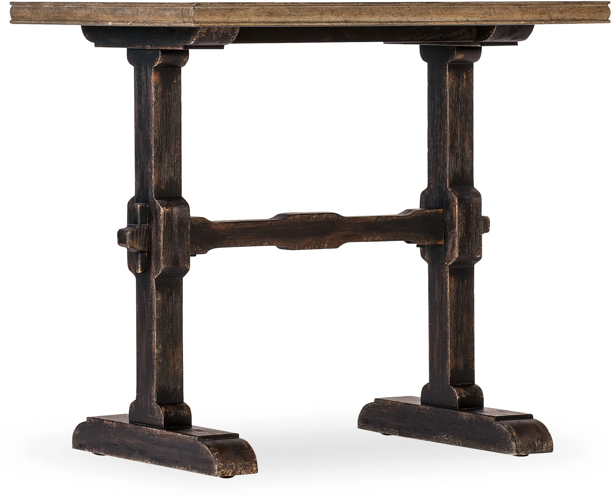 Americana Trestle End Table (molasses with honey top finish) 7050-80113-89 1 Americana Trestle End Table (molasses with honey top finish) 7050-80113-89