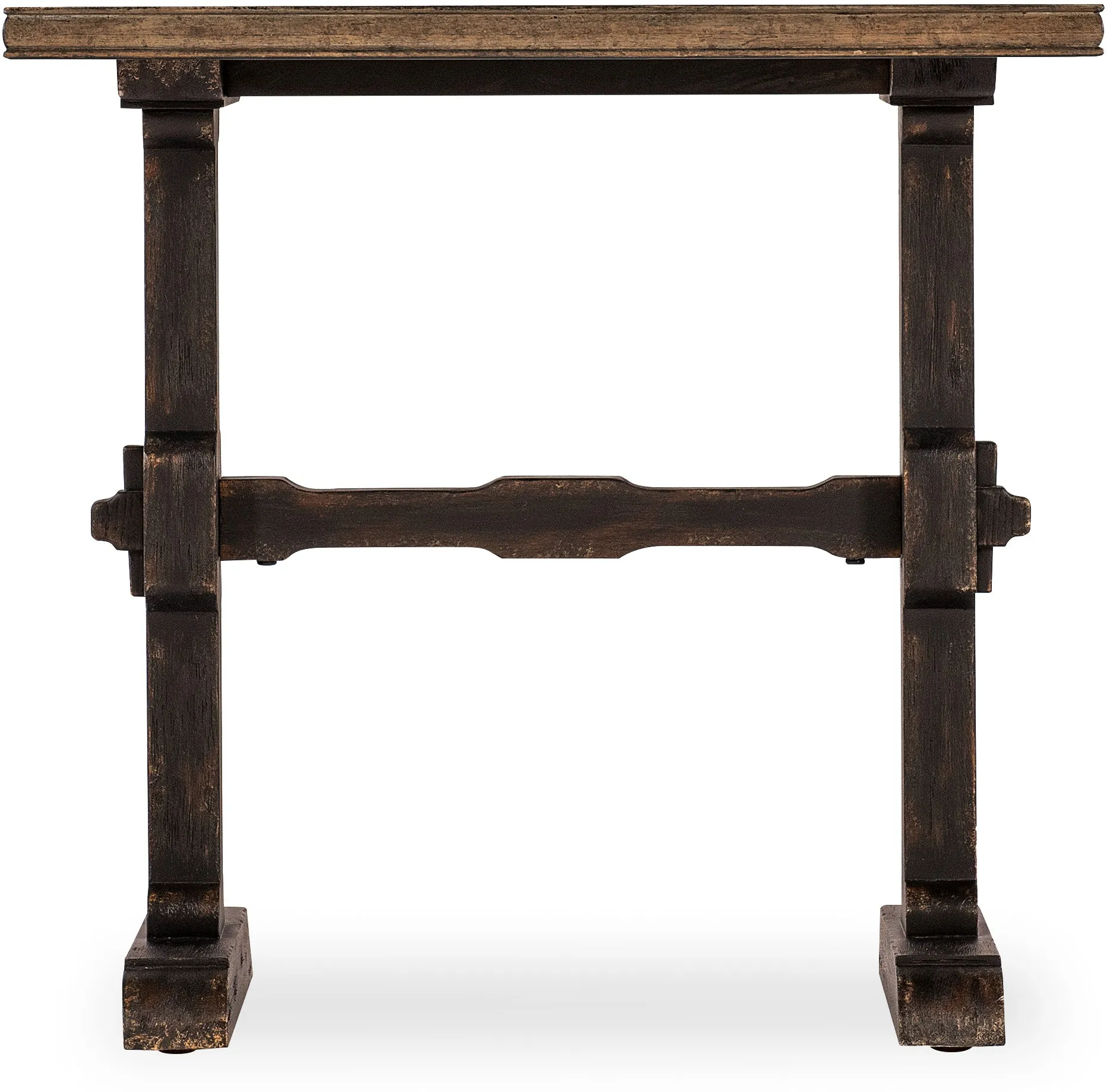 Americana Trestle End Table (molasses with honey top finish) 7050-80113-89 2 Americana Trestle End Table (molasses with honey top finish) 7050-80113-89