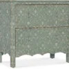 Americana Two-Drawer Accent Chest (antique green finish) 7050-85008-351