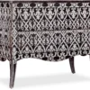 Americana Two-Drawer Bombay Accent Chest (molasses with white accents) 7050-85006-893