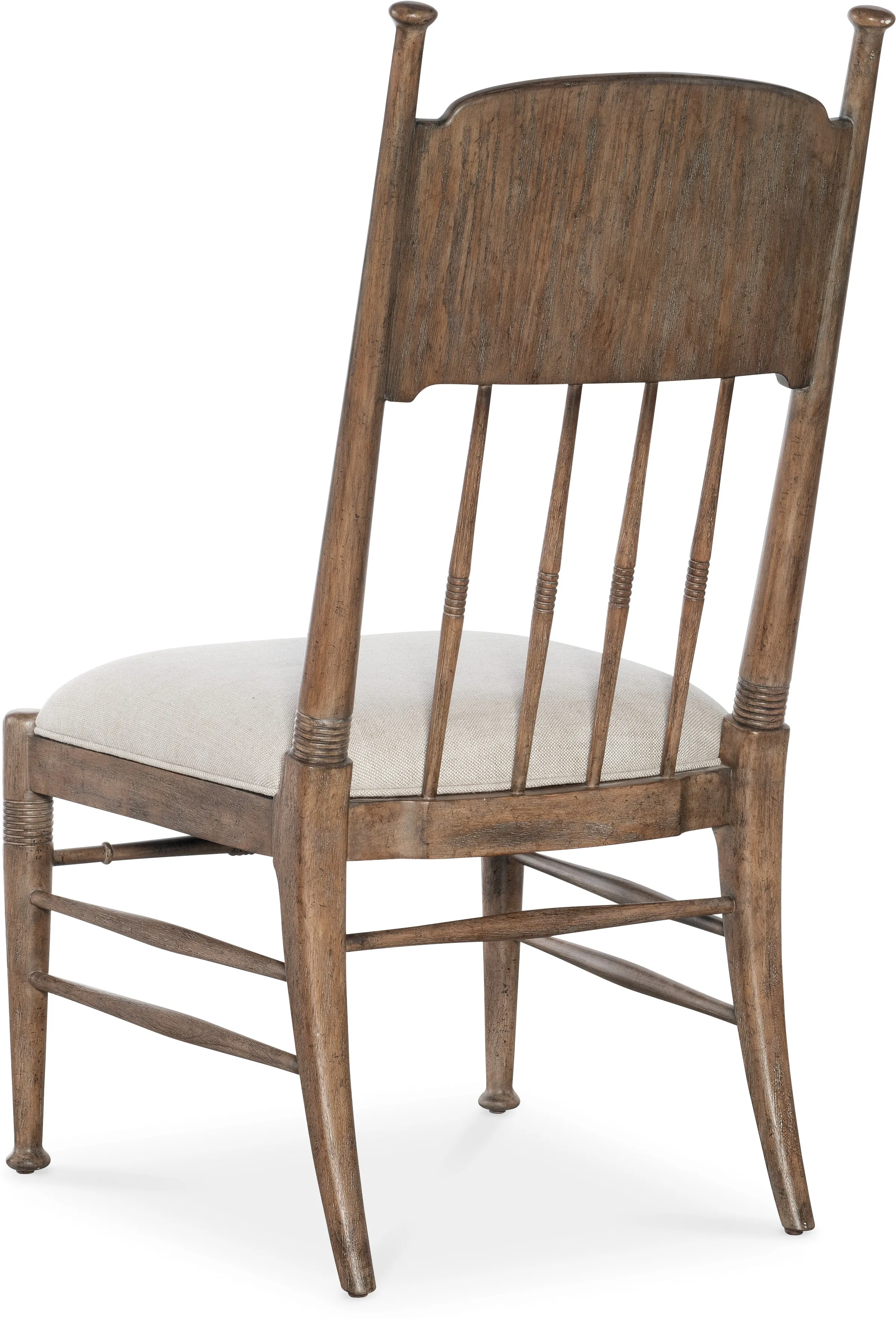 Americana Upholstered Seat Side Chair (honey finish) 7050-75310-85 2 Americana Upholstered Seat Side Chair (honey finish) 7050-75310-85