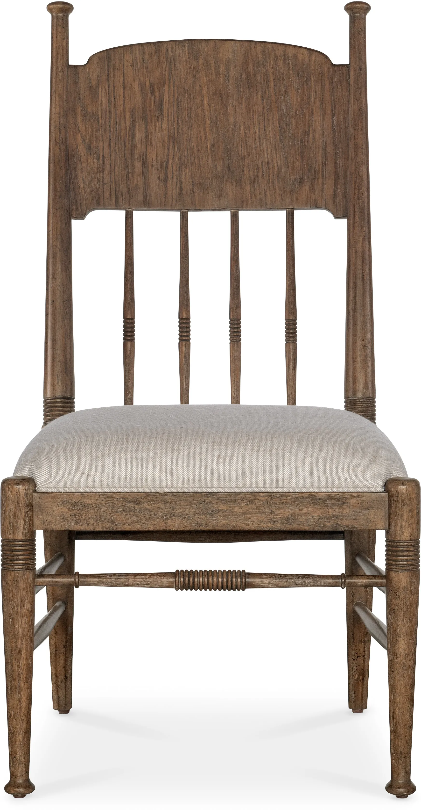 Americana Upholstered Seat Side Chair (honey finish) 7050-75310-85 3 Americana Upholstered Seat Side Chair (honey finish) 7050-75310-85