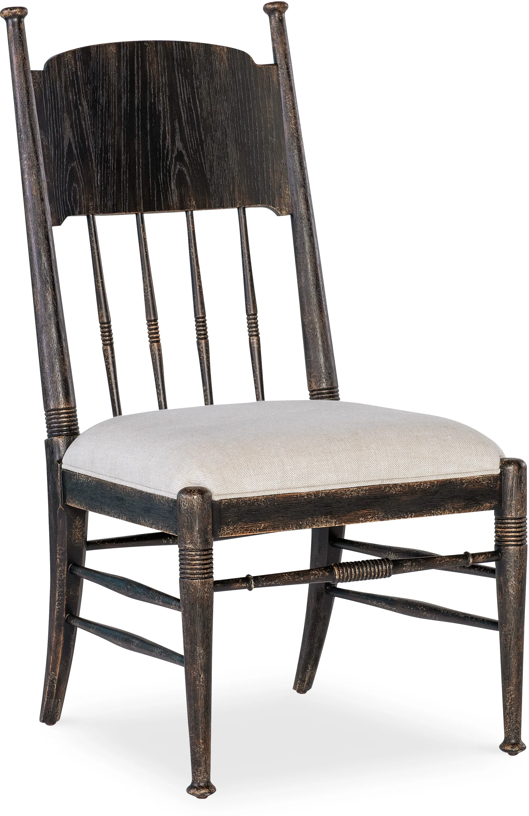Americana Upholstered Seat Side Chair (molasses finish) 7050-75310-89 1 Americana Upholstered Seat Side Chair (molasses finish) 7050-75310-89