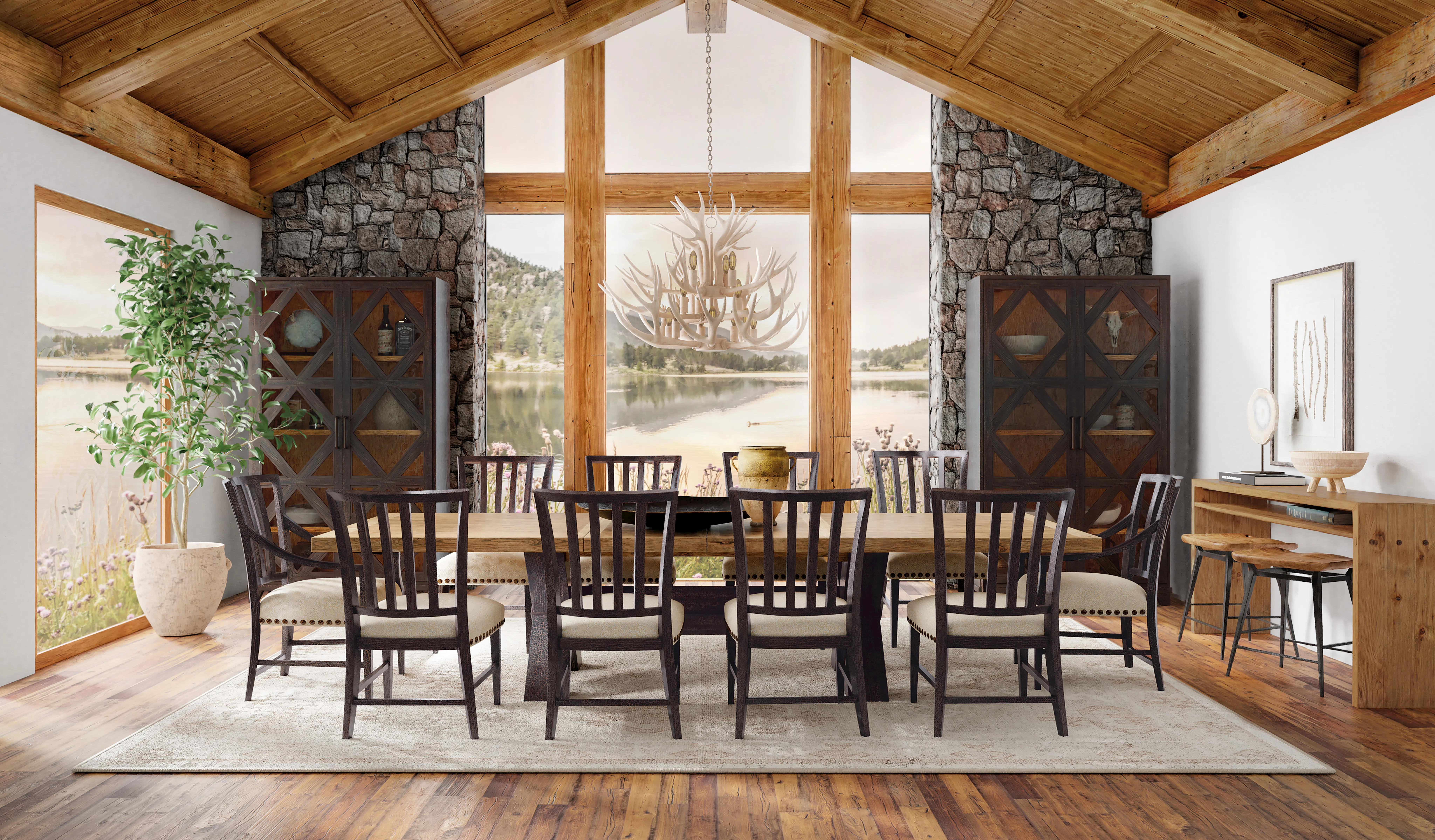Big Sky Arm Chair (charred timber finish) 6700-75400-98 5 Big Sky Arm Chair (charred timber finish) 6700-75400-98