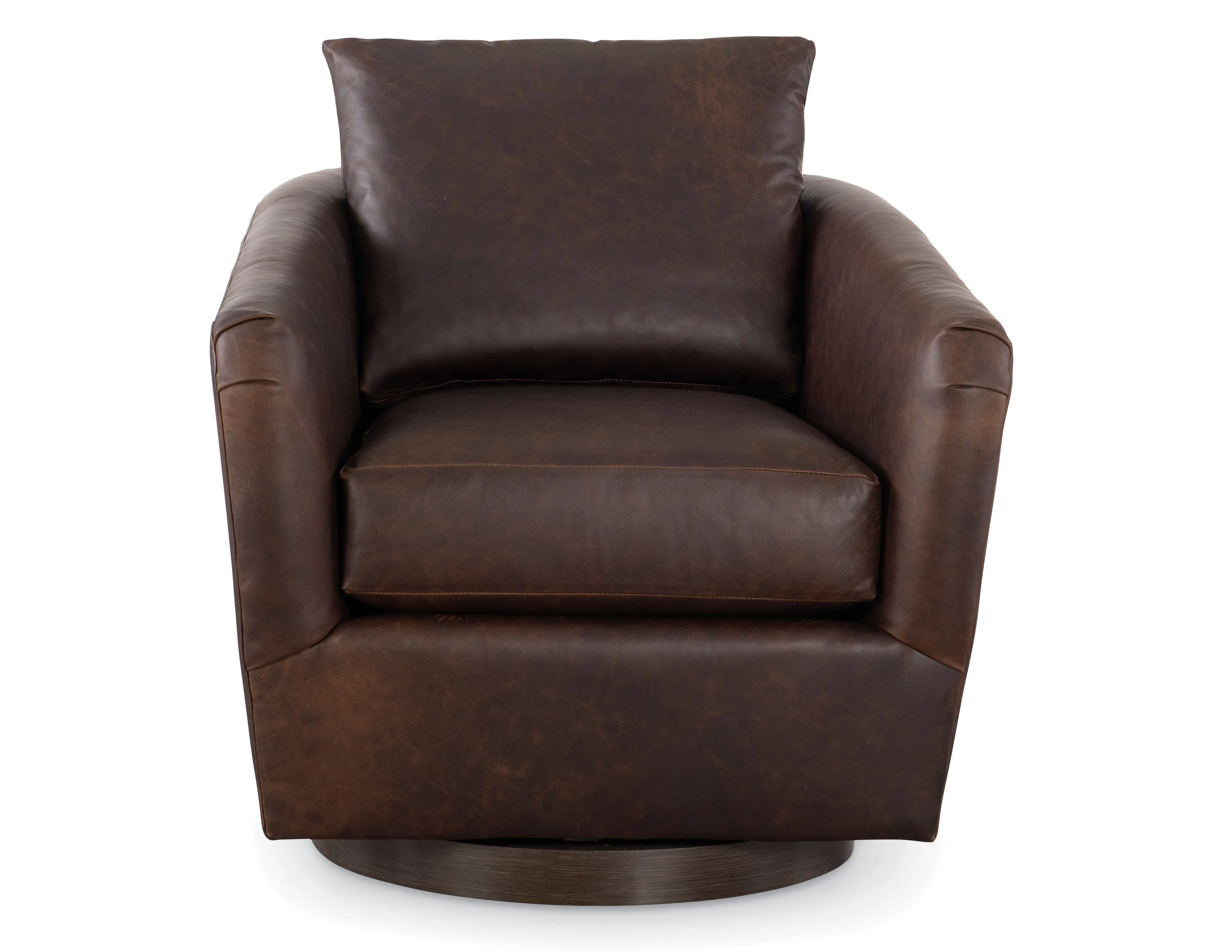 Patrick Leather Swivel Chair (+45 leathers) 2 Patrick Leather Swivel Chair (+45 leathers)