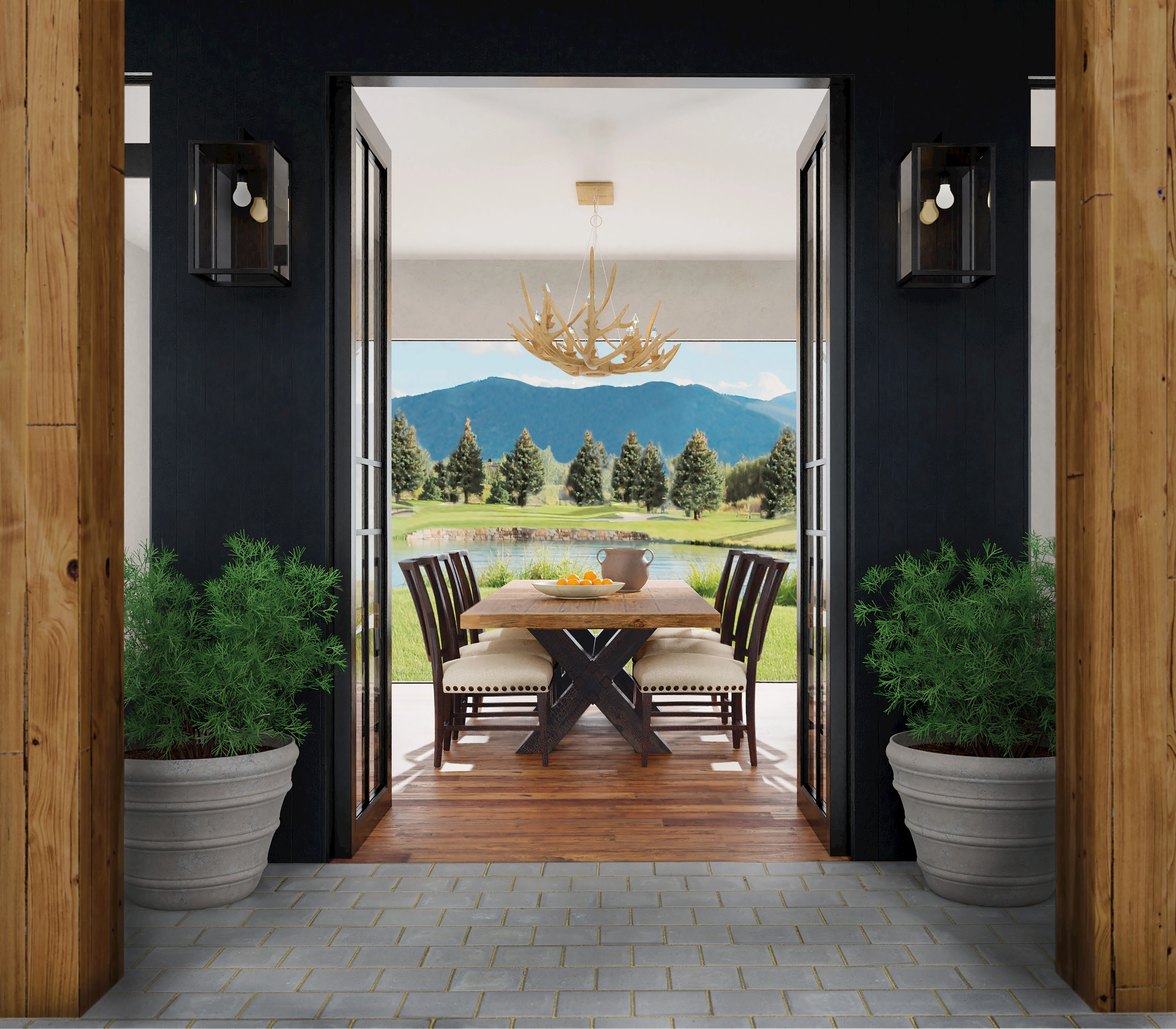 Big Sky Side Chair (charred timber finish) 6700-75410-98 4 Big Sky Side Chair (charred timber finish) 6700-75410-98