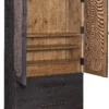 Big Sky Small Wardrobe (charred timber finish) 6700-90213-98