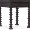 Big Sky Turned Leg End Table (charred timber finish) 6700-80313-98