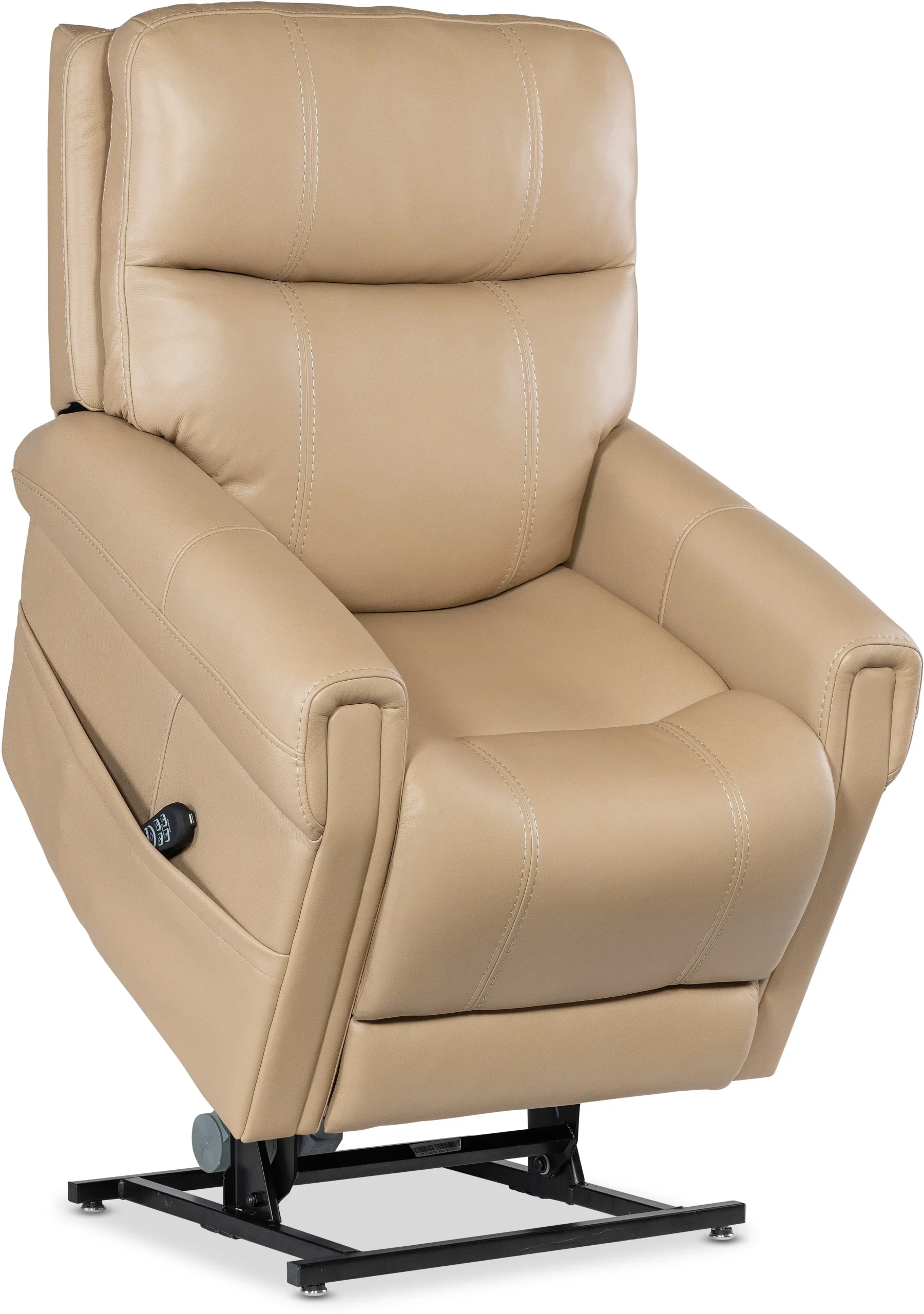 Carroll Power Lift Recliner with Power Headrest and Lumbar Tan (In stock) 1 Carroll Power Lift Recliner with Power Headrest and Lumbar Tan (In stock)