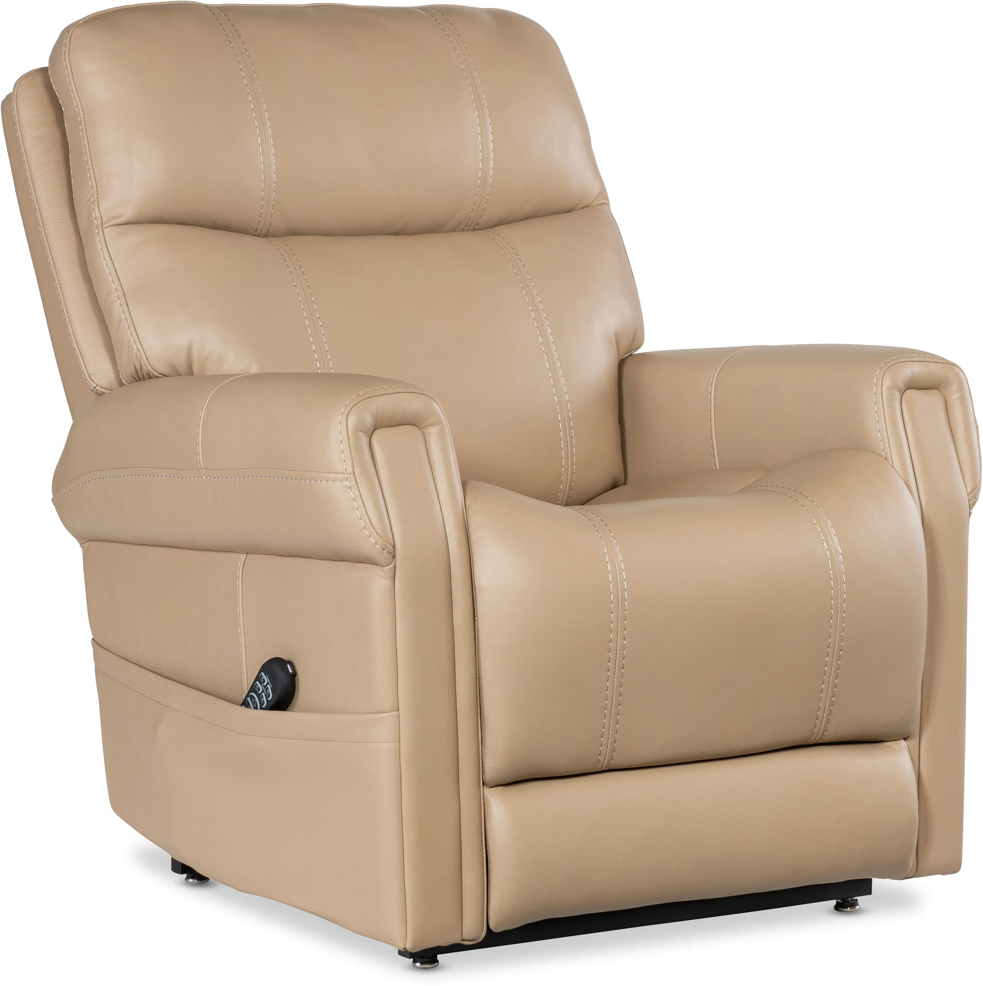 Carroll Power Lift Recliner with Power Headrest and Lumbar Tan (In stock) 3 Carroll Power Lift Recliner with Power Headrest and Lumbar Tan (In stock)