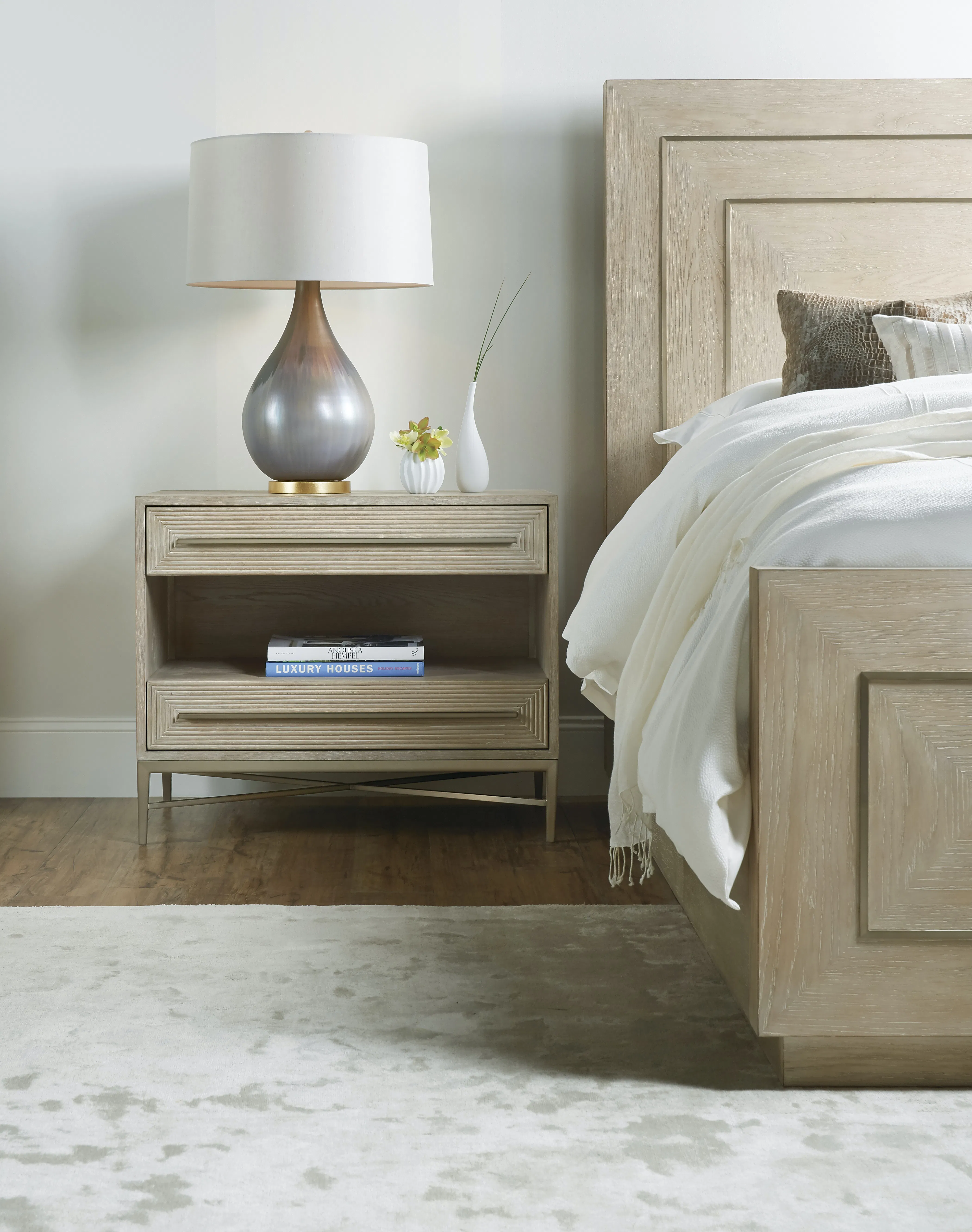 Cascade Two-Drawer Nightstand 3 Cascade Two-Drawer Nightstand