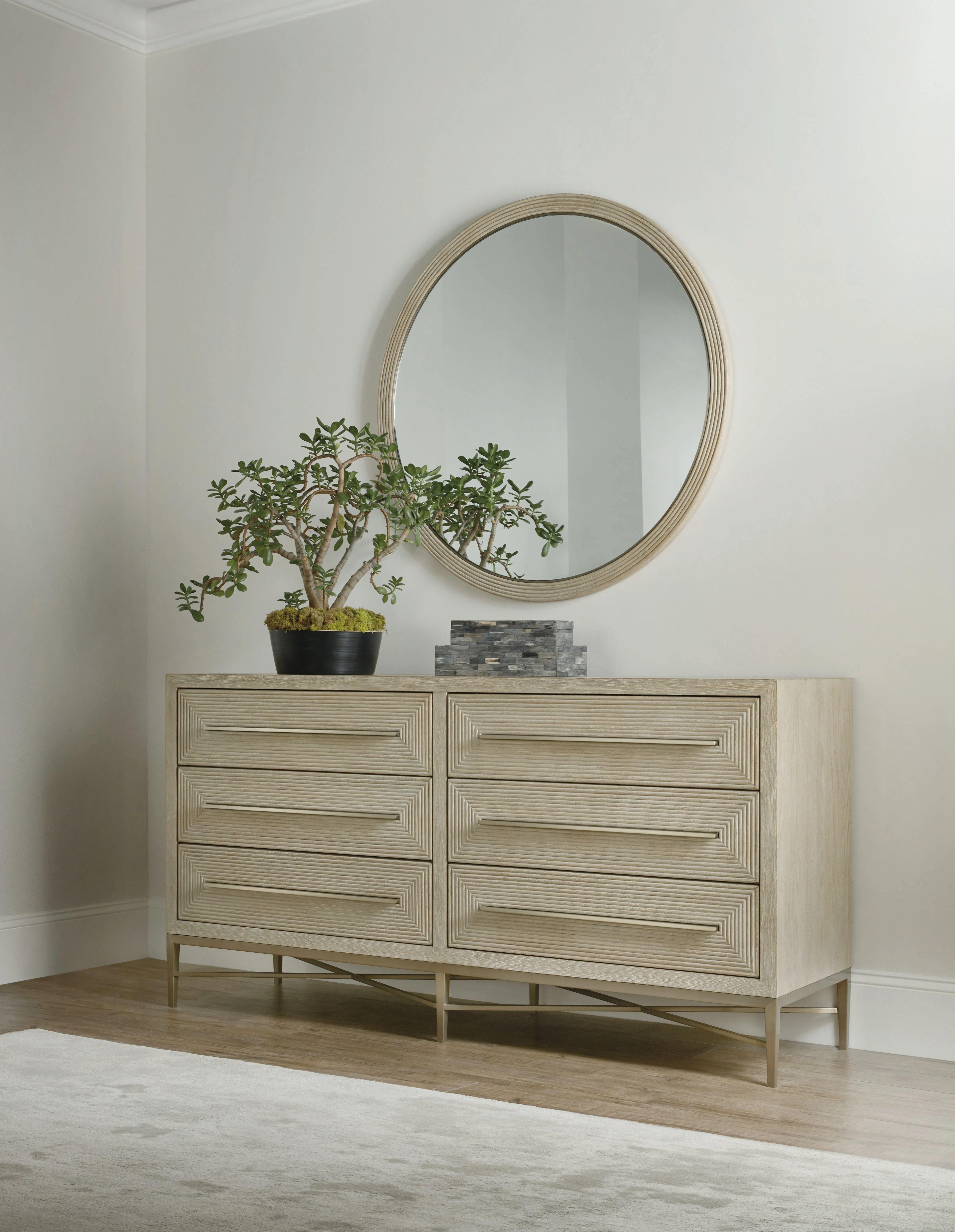Cascade Round Mirror 6 Cascade Round Mirror