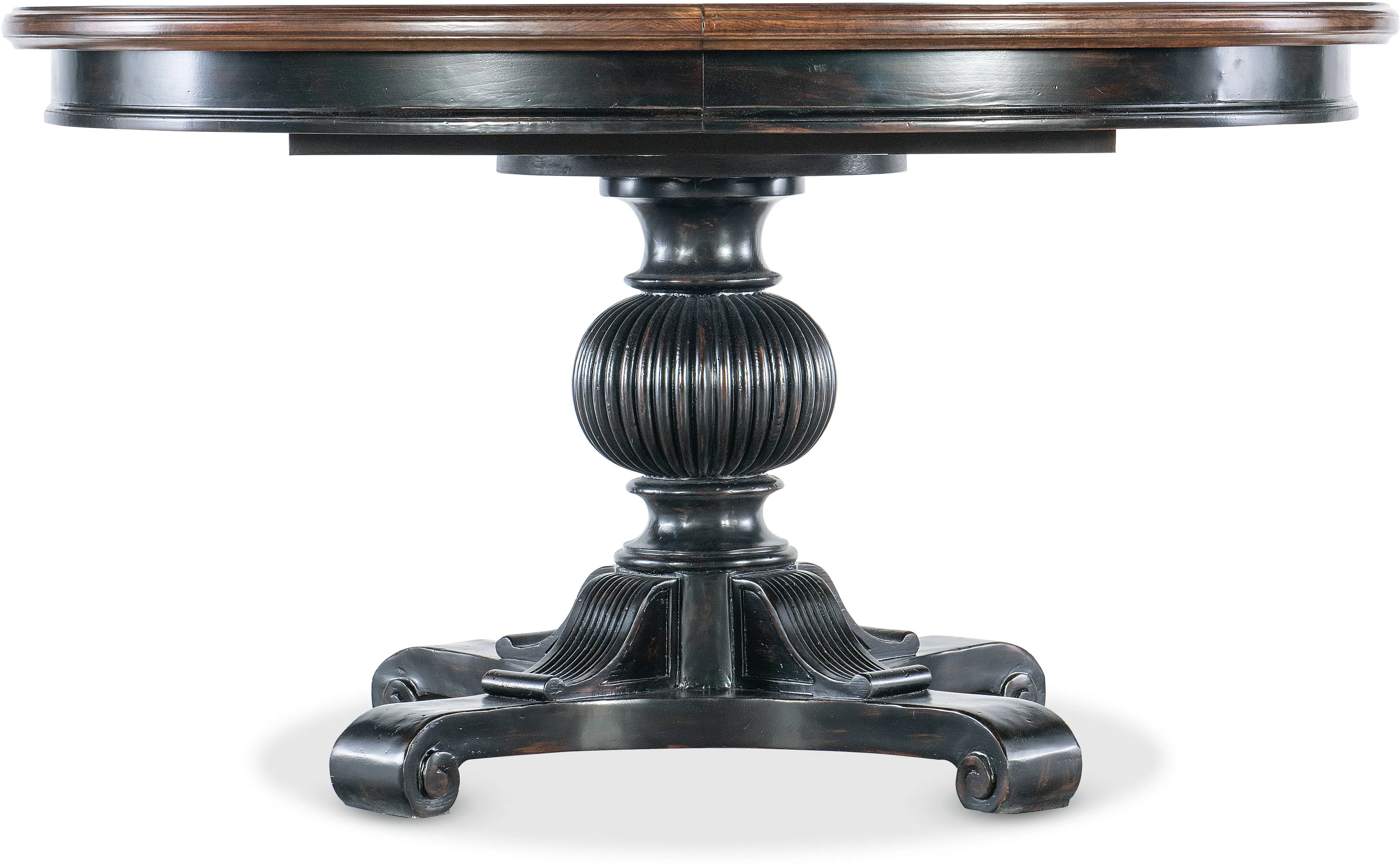 Charleston 54" Round Pedestal Dining Table (1-20" leaf) 6750-75203-00 2 Charleston 54" Round Pedestal Dining Table (1-20" leaf) 6750-75203-00