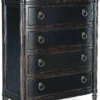 Charleston Five-Drawer Chest (black cherry finish) 6750-90010-97