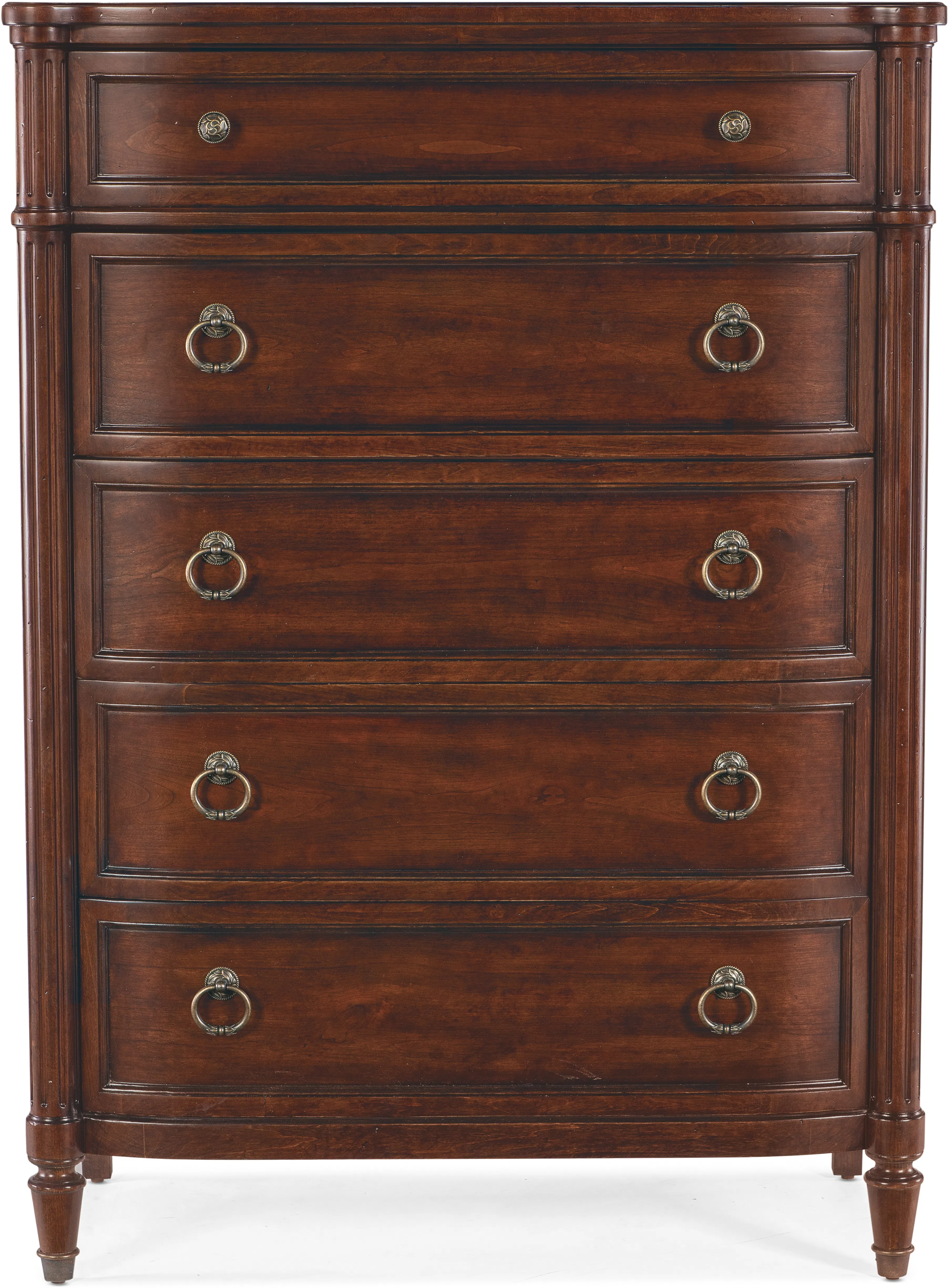 Charleston Five-Drawer Chest (maraschino cherry finish) 6750-90010-85 2 Charleston Five-Drawer Chest (maraschino cherry finish) 6750-90010-85