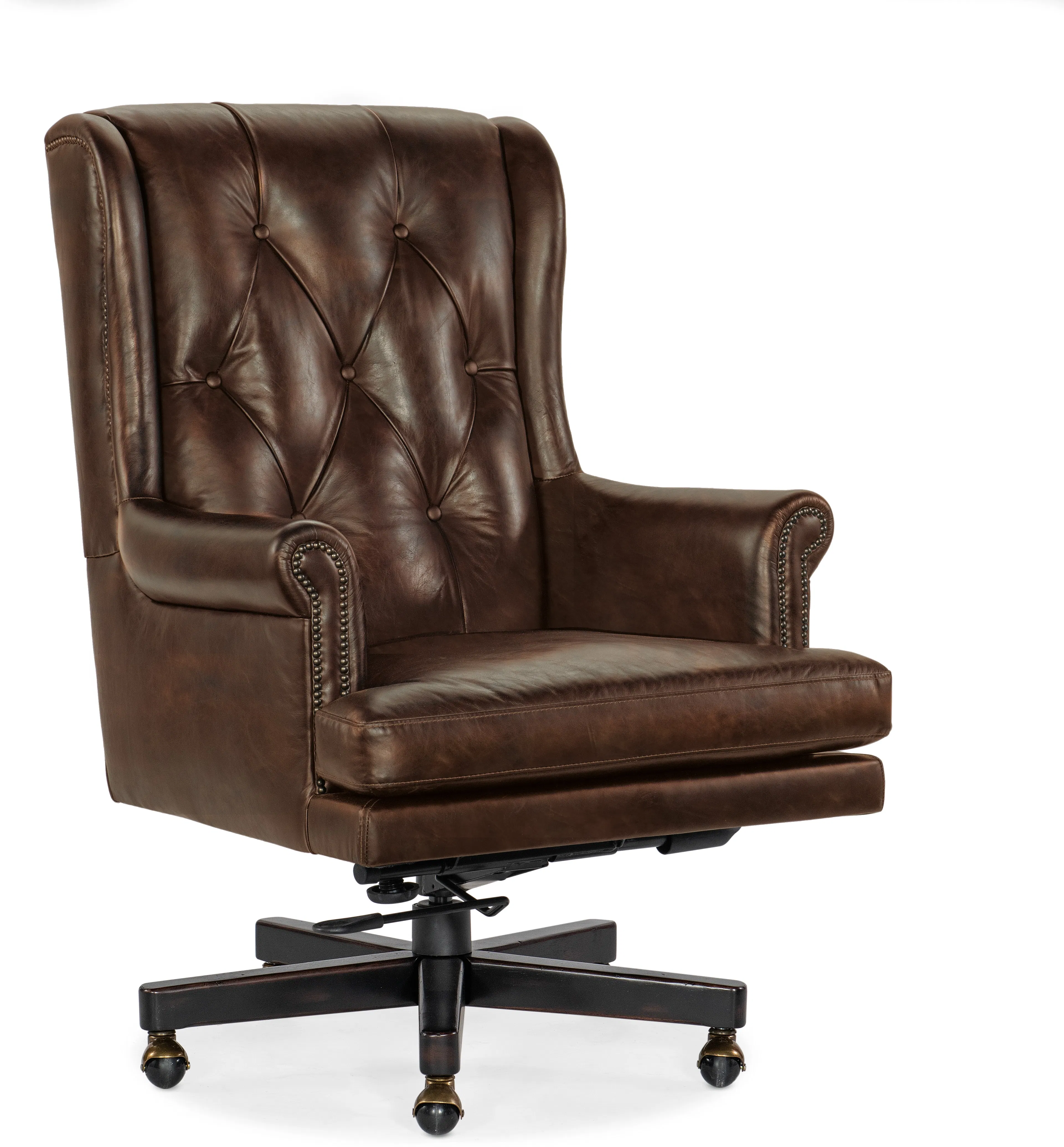 Charleston Executive Leather Swivel Tilt Chair (cocoa) EC110-088 1 Charleston Executive Leather Swivel Tilt Chair (cocoa) EC110-088