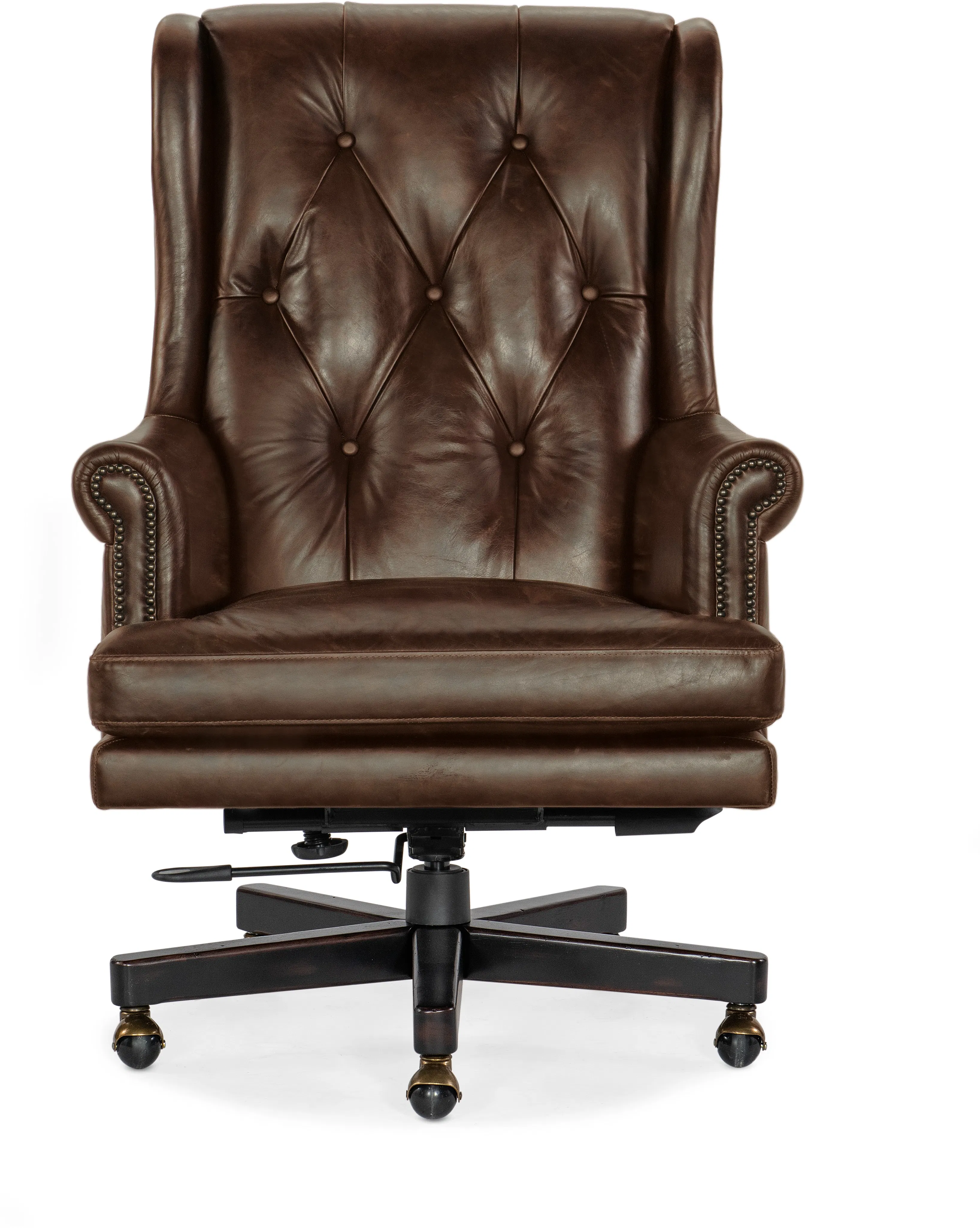 Charleston Executive Leather Swivel Tilt Chair (cocoa) EC110-088 4 Charleston Executive Leather Swivel Tilt Chair (cocoa) EC110-088