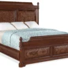 Charleston King Panel Bed (maraschino cherry finish) 6750-90266-85
