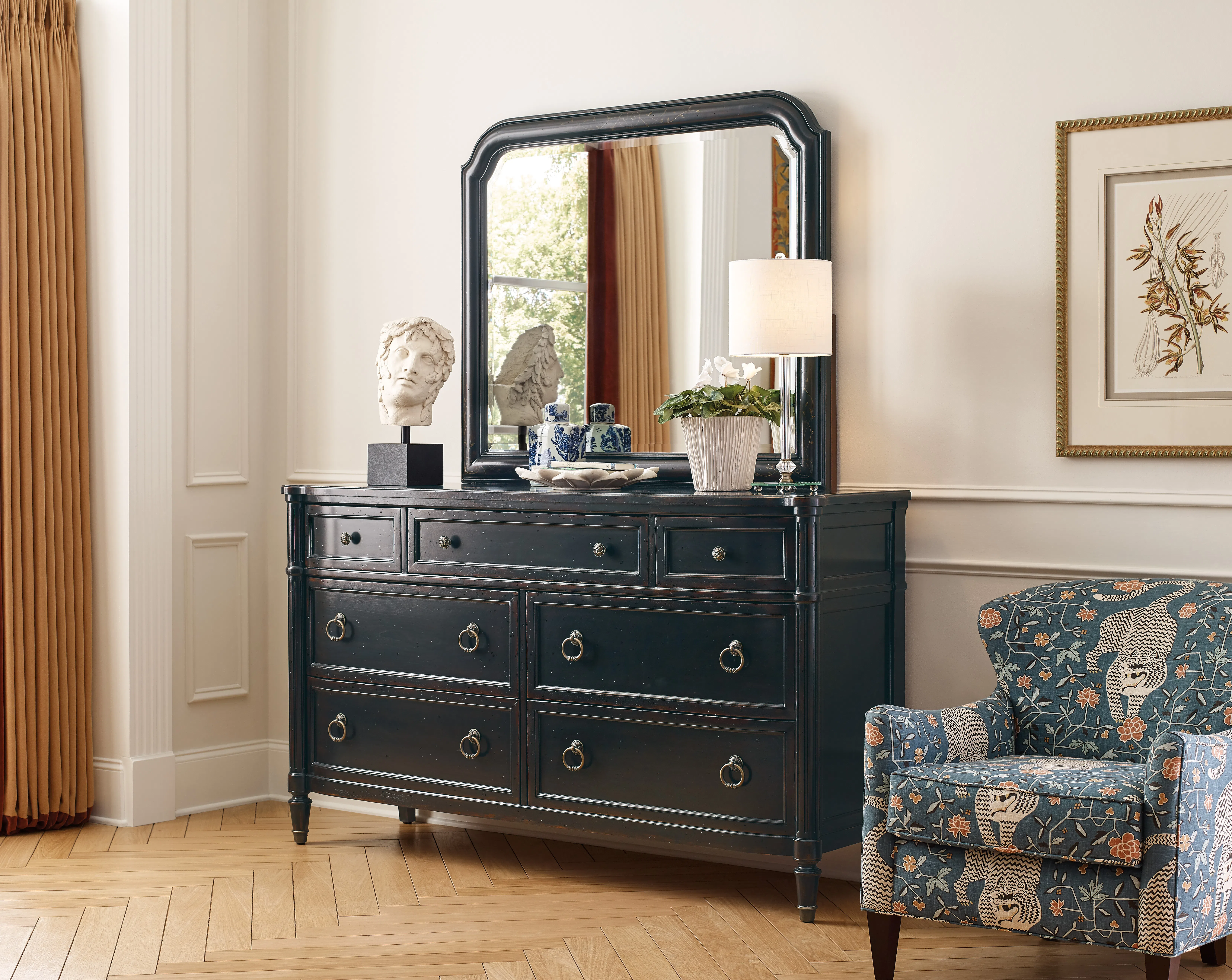 Charleston Mirror (black cherry finish) 6750-90004-97 2 Charleston Mirror (black cherry finish) 6750-90004-97