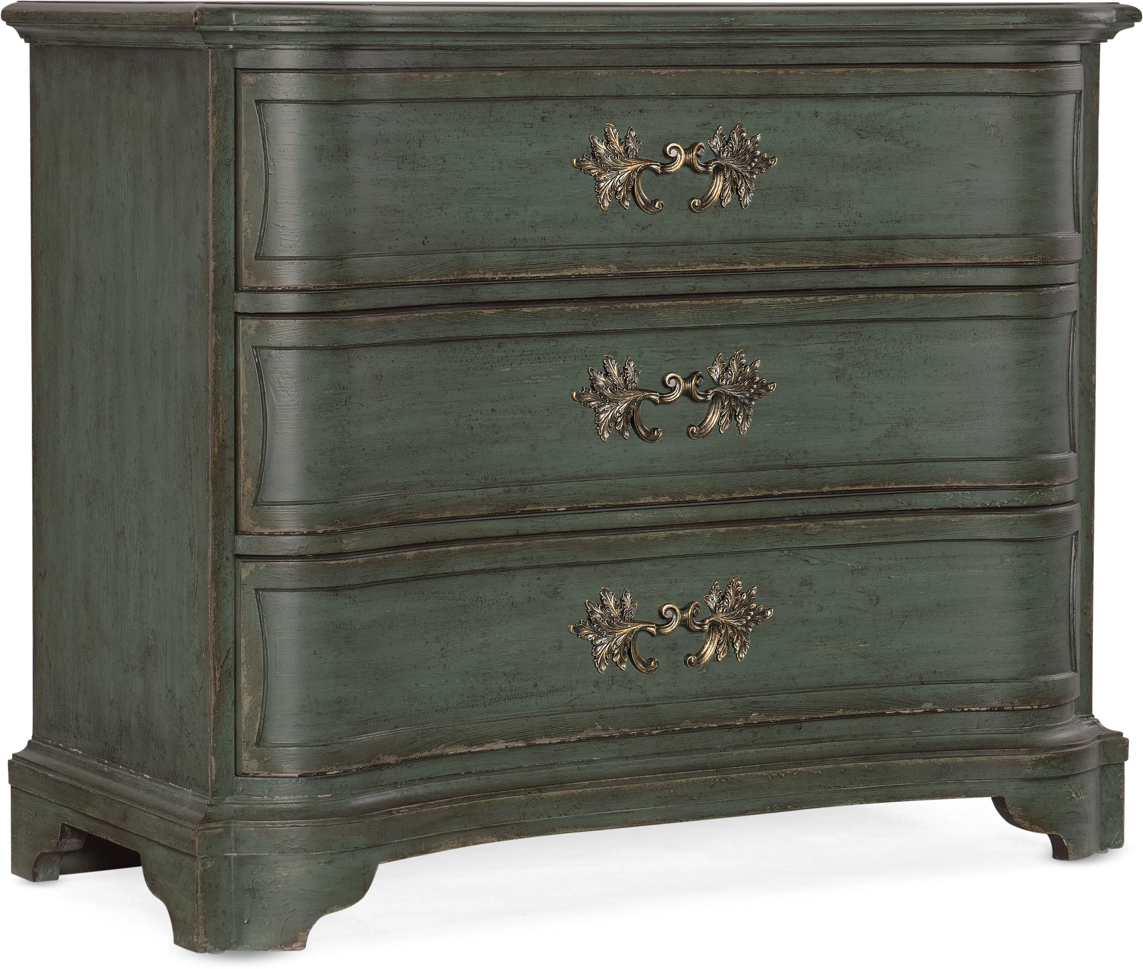 Charleston Three-Drawer Accent Chest (gullah green finish) 6750-85017-38 1 Charleston Three-Drawer Accent Chest (gullah green finish) 6750-85017-38