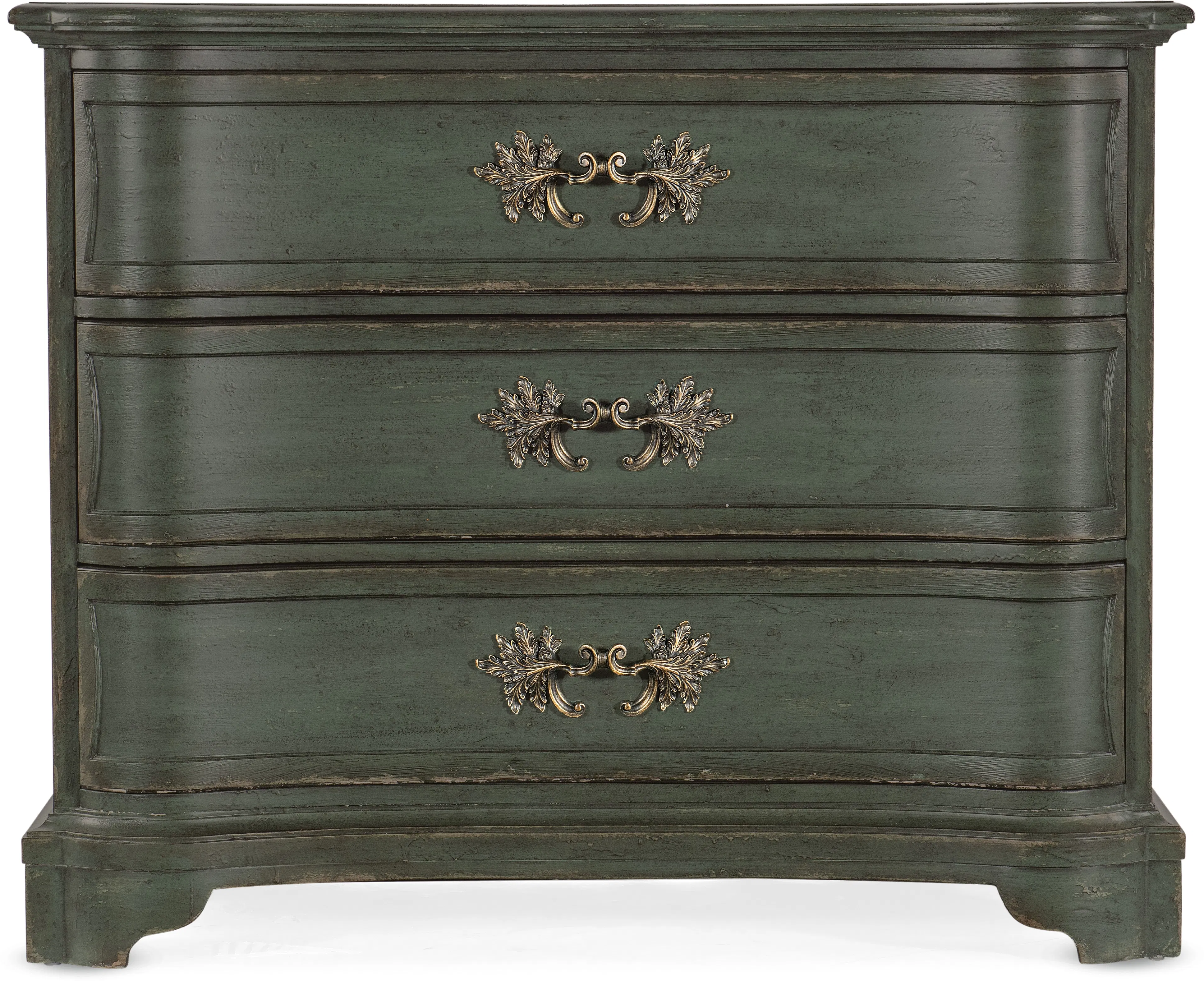 Charleston Three-Drawer Accent Chest (gullah green finish) 6750-85017-38 2 Charleston Three-Drawer Accent Chest (gullah green finish) 6750-85017-38