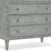 Charleston Three-Drawer Chest (waterscape blue finish) 6750-85018-44