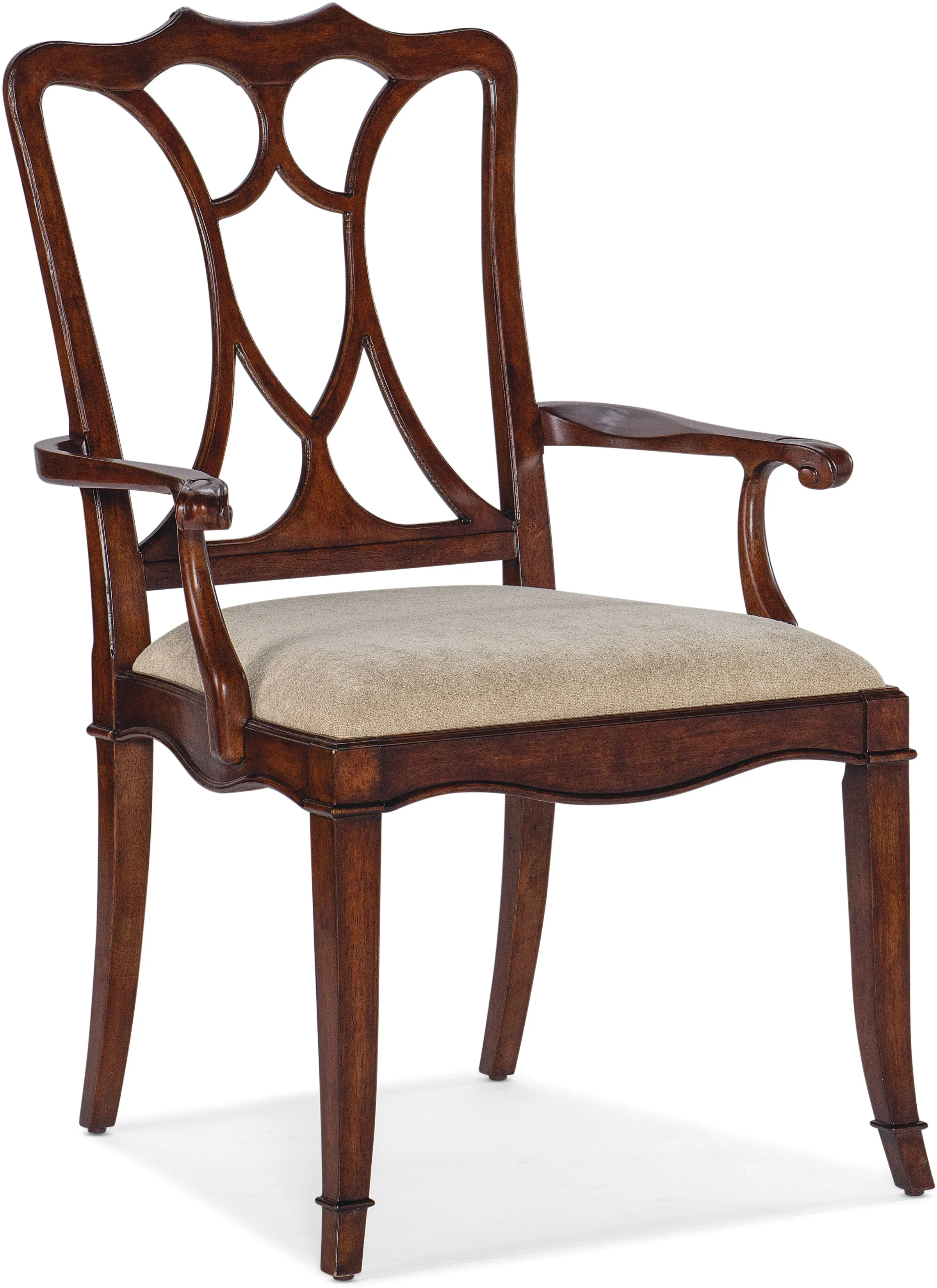Charleston Upholstered Seat Arm Chair 2 Pack (maraschino cherry finish) 6750-75300-85 1 Charleston Upholstered Seat Arm Chair 2 Pack (maraschino cherry finish) 6750-75300-85