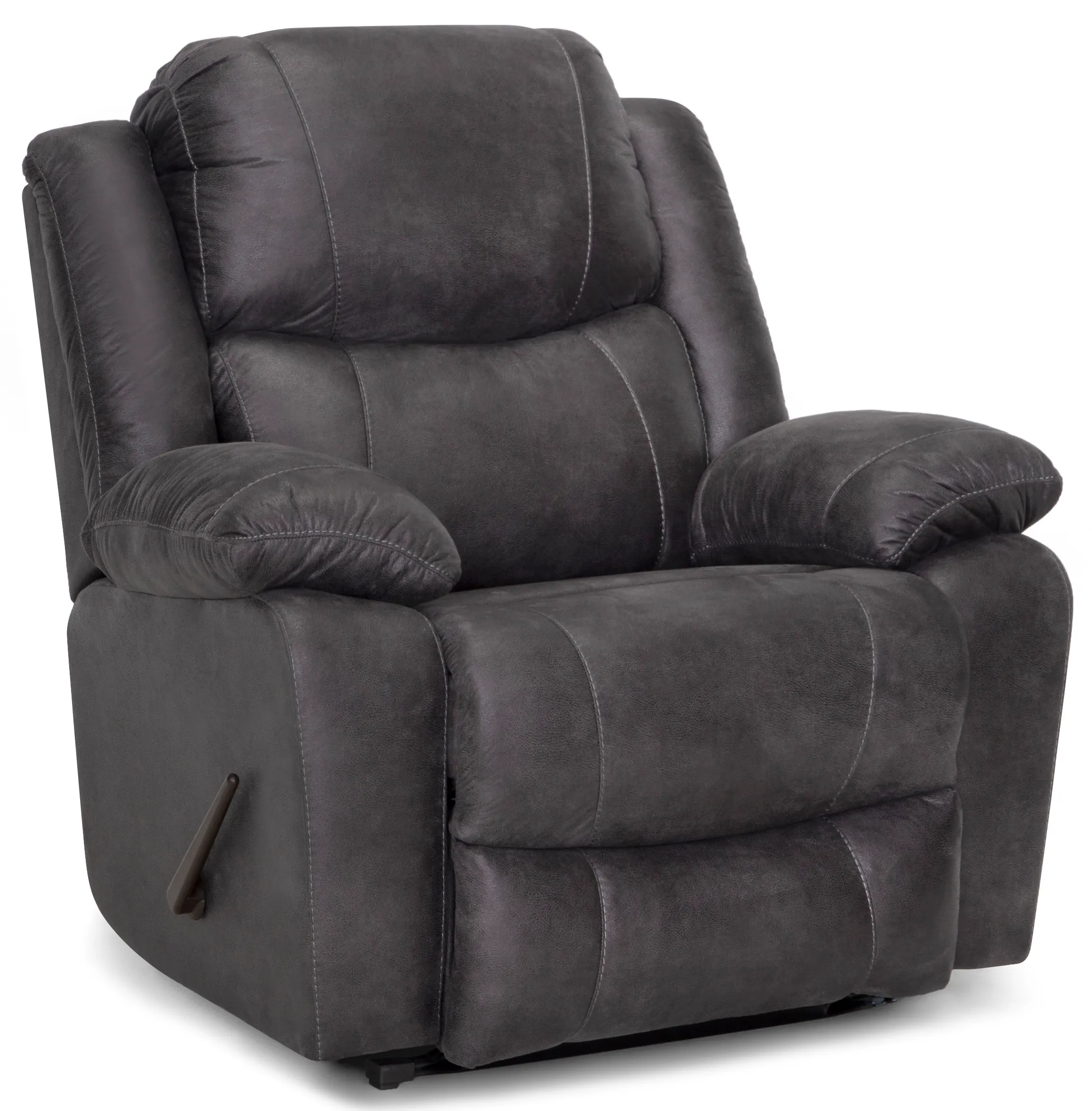Caesar 9534 500 lb. Oversized Big Man's Rocker Recliner (Commanding Size. Heavy-Duty Strength. Built for 500 lbs) 3 Caesar 9534 500 lb. Oversized Big Man's Rocker Recliner (Commanding Size. Heavy-Duty Strength. Built for 500 lbs)