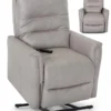 Houston 3-Way Power Lift Reclining Chair 350 Pound Weight Limit Silver (Comfort That Moves With You) 11 Houston 3-Way Power Lift Reclining Chair 350 Pound Weight Limit Silver (Comfort That Moves With You)
