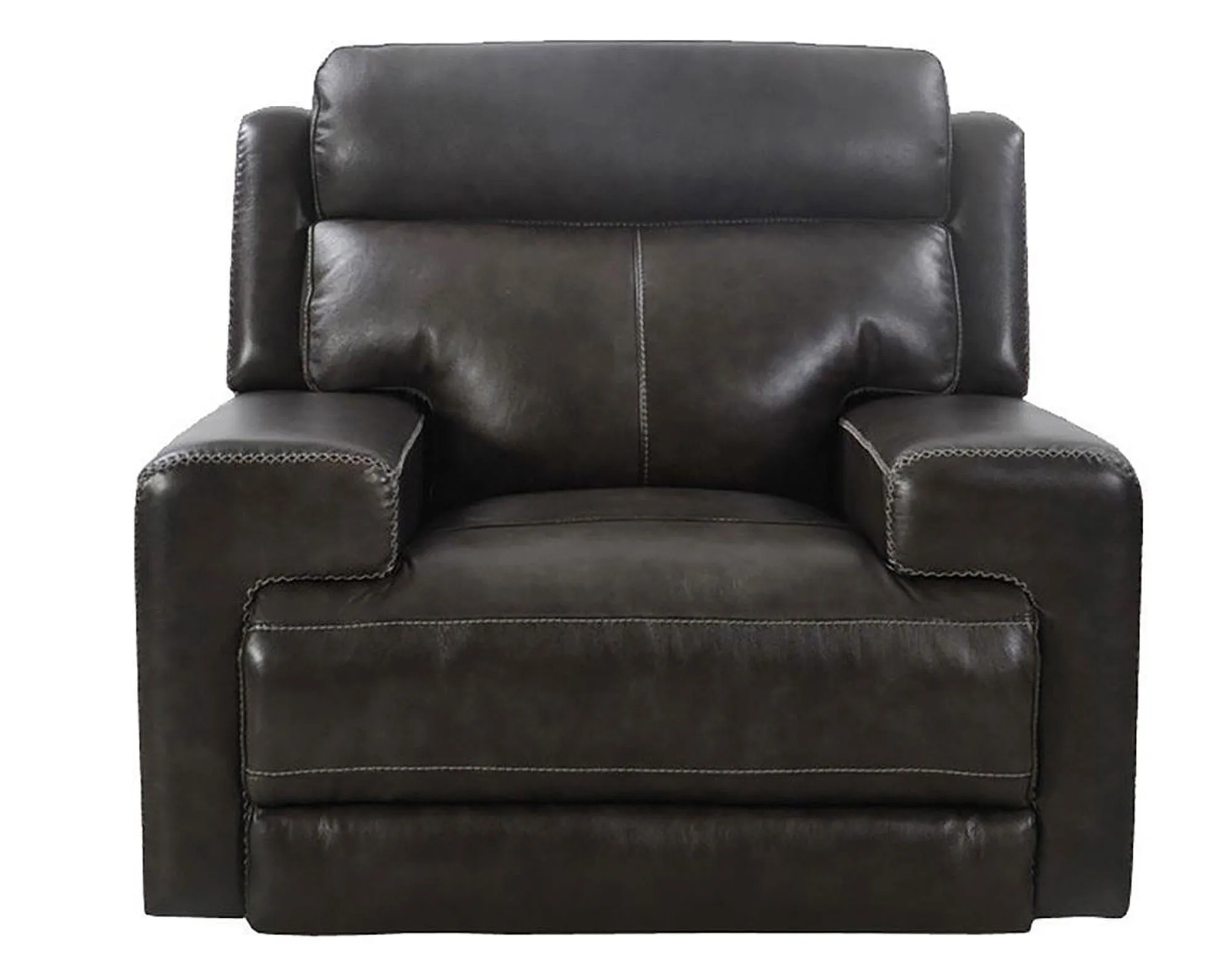 Glacier Graphite Power Recliner with Power Headrest 3 Glacier Graphite Power Recliner with Power Headrest