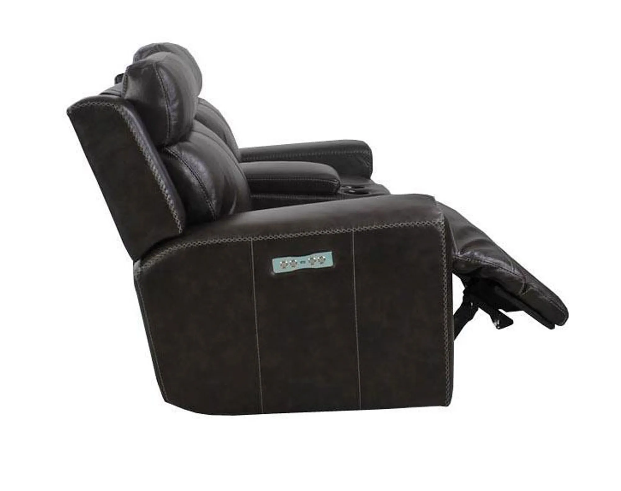 Glacier Graphite Power Recliner with Power Headrest 5 Glacier Graphite Power Recliner with Power Headrest