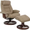Mustang R Swivel Recliner and Ottoman Stone - 2 sizes (In stock - fast shipping) 11 Mustang R Swivel Recliner and Ottoman Stone - 2 sizes (In stock - fast shipping)
