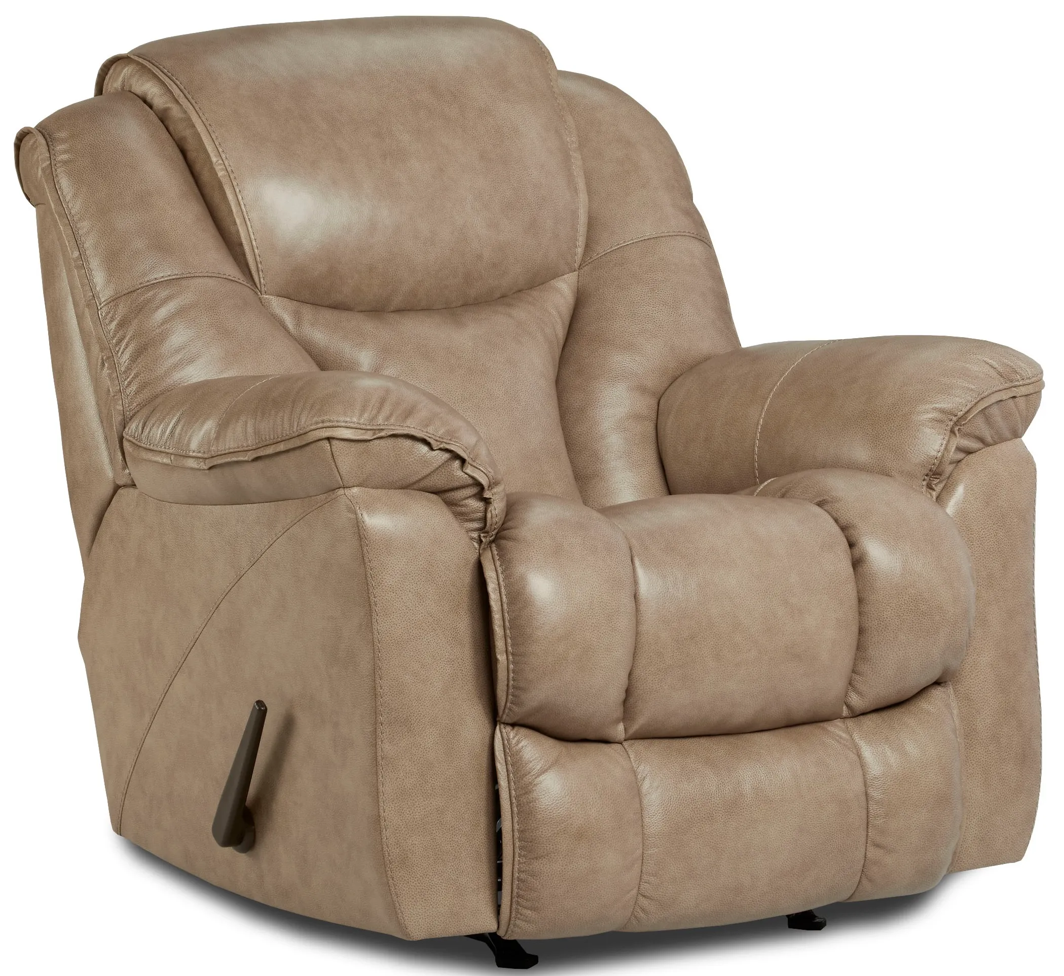 Noble Leather Rocker Recliner - In stock 1 Noble Leather Rocker Recliner - In stock