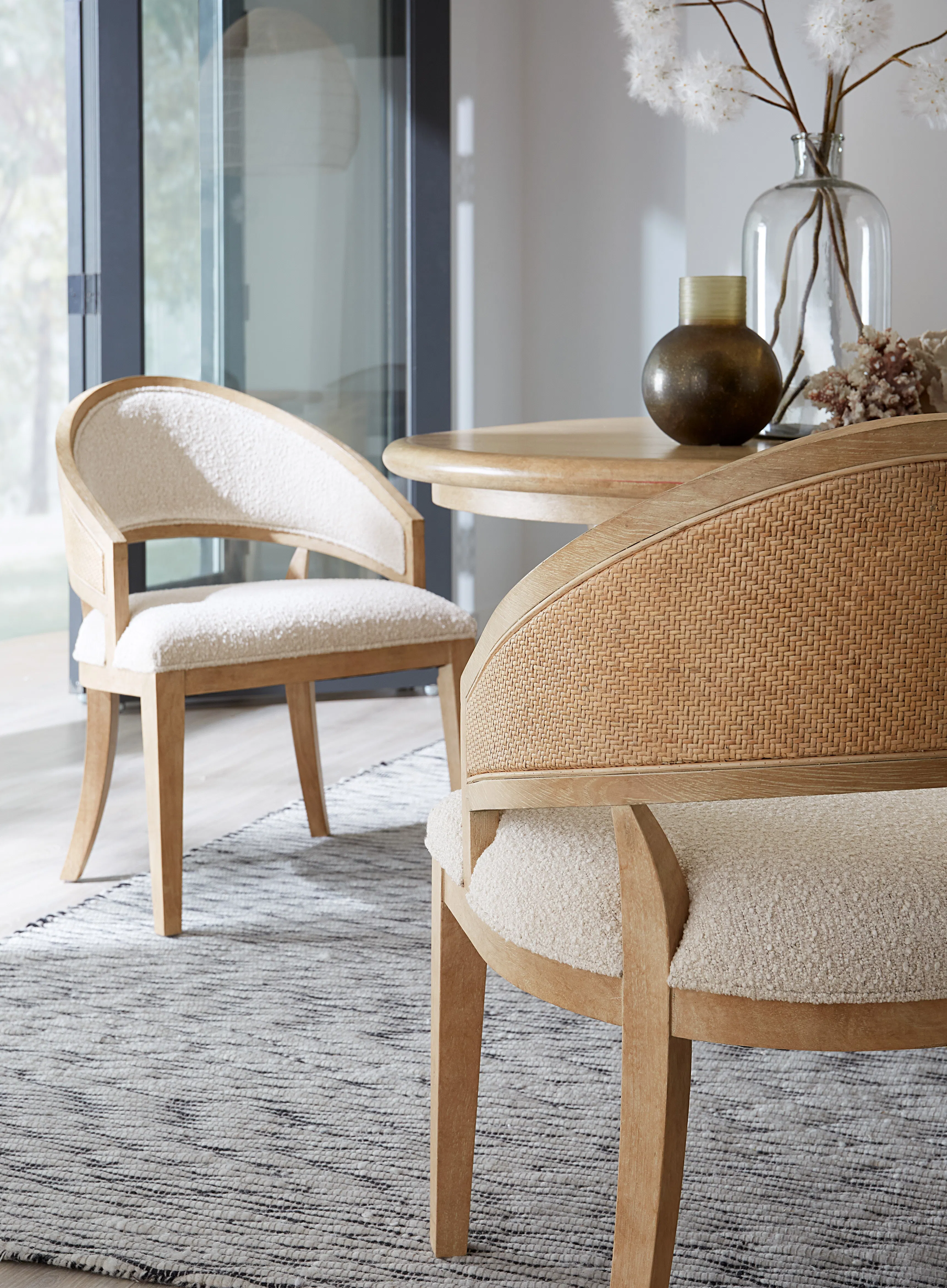 Retreat Cane Barrel Back Chair (light sand finish) 6950-75400-80 7 Retreat Cane Barrel Back Chair (light sand finish) 6950-75400-80