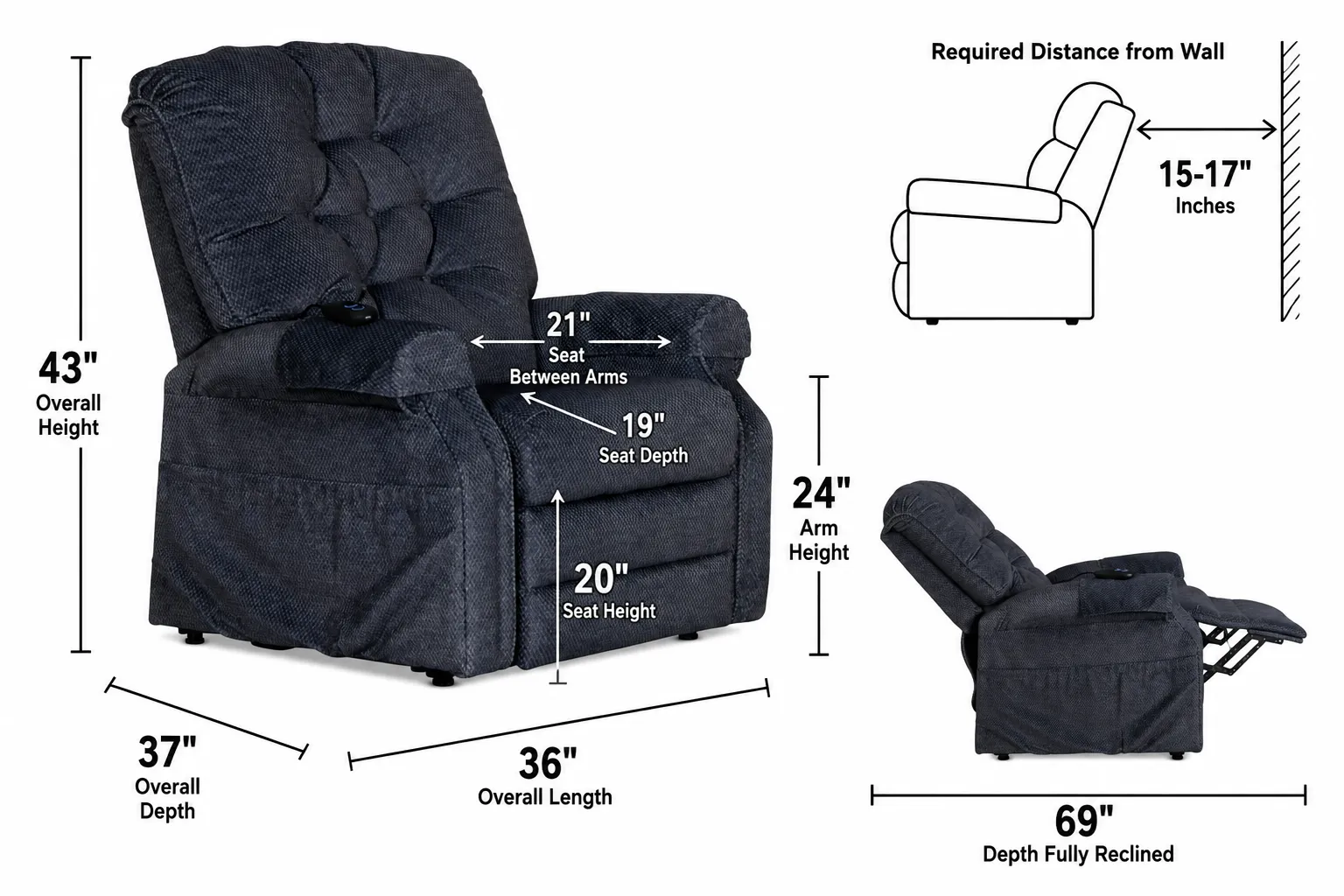 Patriot Power Lift Recliner Classic Comfort. Dependable Lift Assistance. Exceptional Value (3 colors) 14 Patriot Power Lift Recliner Classic Comfort. Dependable Lift Assistance. Exceptional Value (3 colors)