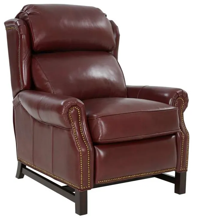 Thornfield Leather Recliner (Cabernet) In stock 1 Thornfield Leather Recliner (Cabernet) In stock