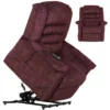 Soother Power Lift Full Lay-Out Chaise Recliner with Sensate Heat & Massage (3 colors)