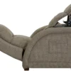Nirvana Power Headrest Power Lay Flat Recliner with Lumbar, Dual Motor & Zero Gravity Advanced Wellness Comfort Therapeutic Massage & Nanobionic Performance Fabric (2 colors)